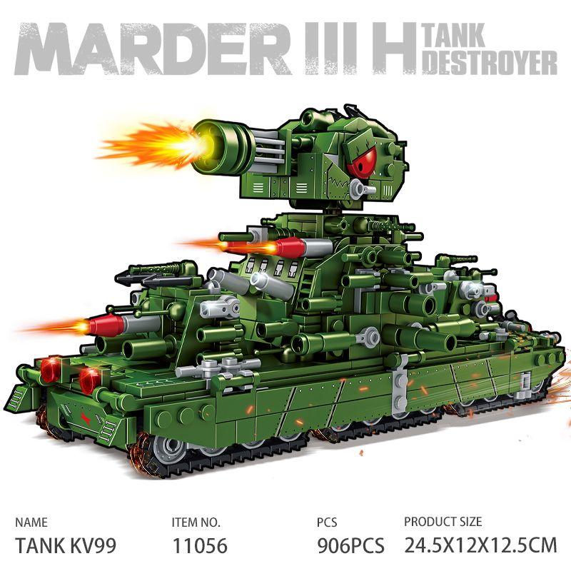 Tank World Ultimate KV44 Carl 44 Puzzle Giocattolo da Costruire KV99 Ultimate Leviathan