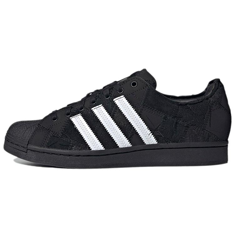 adidas x atmos x RECOUTURE Superstar Patchwork - Black Men s GW3473 EU 36
