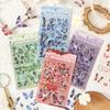 Graceful Butterfly Shadow: Transparent Die-cut PET Waterproof Stickers for DIY Journals & Decorations