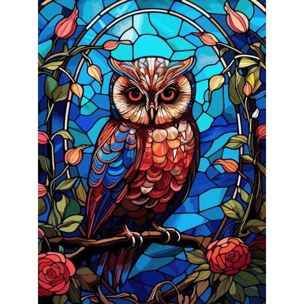 DIY Full Round Diamond Painting Cross Stitch 3D Cute Animal Home Decorative Art Scene Painting Diamond Painting 5d Diamond Art Painting