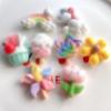 Diy Making Jewelry Cartoon Rainbow Unicorn Flower Resin Components For Cream Glue Phone Cases Headbands Water Cups Orna Shoe