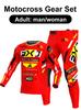 Sada oblečení na motokros Enduro cross Dres Kalhoty Sady Racer Sada vybavení Terénní Pánské Sady Dámské horské Downhill Motocykl MX