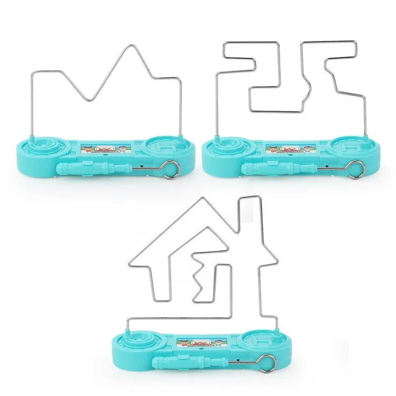 Maze Kids Collision Electric Shock Toy Party Funny Game Science Experiment Toy Education Electric Touch Maze Game For Children