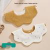 Korean Style 360° Waterproof Baby Bibs - Double-Sided Pure Cotton Gauze