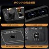 Ampapa Bluetooth HiFi 300W X2 Stereo Amplifier with BT HPF Digital VU Meter SUB TRS Balanced Input Tone Control Remote Control for Home Theater