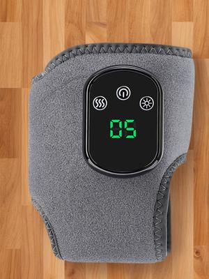 3-in-1 Oplaadbare Enkel- & Voetmassager 5 Warmte Laten Enkel Warmtewikkel Vibratie Verwarmde Voetenwikkel voor Pijnverlichting & Ontspanning