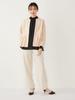 Ships Colors Women's Wool-Like Easy Pants, Hand Washable, Off-White, Size M, 223180008