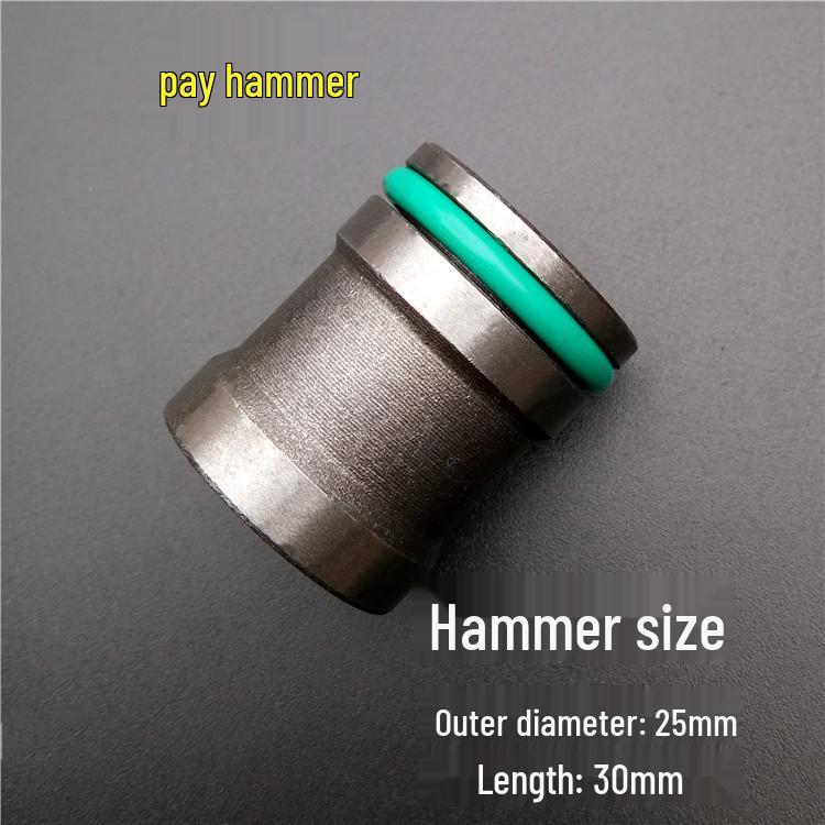 26-Piece Electric Hammer Impact Drill Accessory Kit with Piston Rod, Leather Ring, and Pin