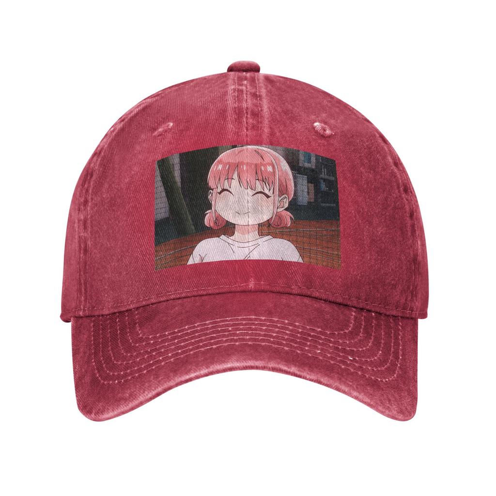 Blue Box Hina Chono Anime Denim Fabric Cap Casual Baseball Caps Adjustable Hat Summer Unisex Baseball Hats