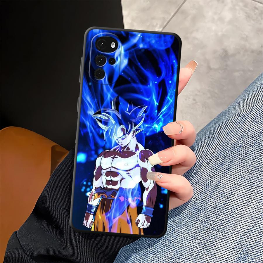 Case for Motorola Moto G51 G73 G53 G30 G22 Edge40 G71 G52 Edge 20 Pro 30 Lite G32 G50 G60s Phone Cover Dragon Ball Anime