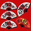 Wedding Groom And Groomsmen Folding Fans, Chinese Style Creative Games And Po Props For Welcoming