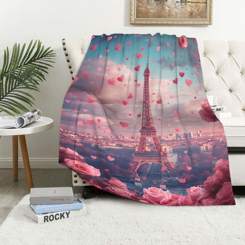 Elephant Design digitalprinted polyester Bedroom velvet flannel soft sofa cover blanket Fleece soft sofa cover blankets