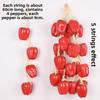 Foam Simulation Fruit Vegetable String Fake Vegetable Wedding Photography Props  DIY Decoration