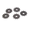 5 PCS T8F 11T Front Sprocket Steel Sturdy Electric Scooter 11T Sprocket for 43cc 47cc 49cc Mini Scooter