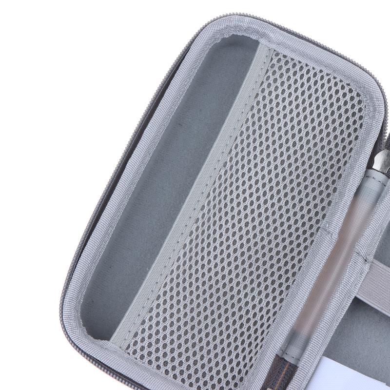 1 Pcs Blood Glucose Meter Storage Bag Diabetes Testing Kit Case With Zipper For Office Travel Health Monitoring Organizer
