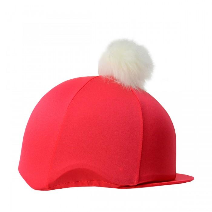 HyFASHION Christmas Santa Hat Cover One Size rouge/blanc