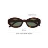 Saint Laurent Butterfly Sunglasses With Patterned Temples Unisex Sunglasses Tortoise 780255Y99562301