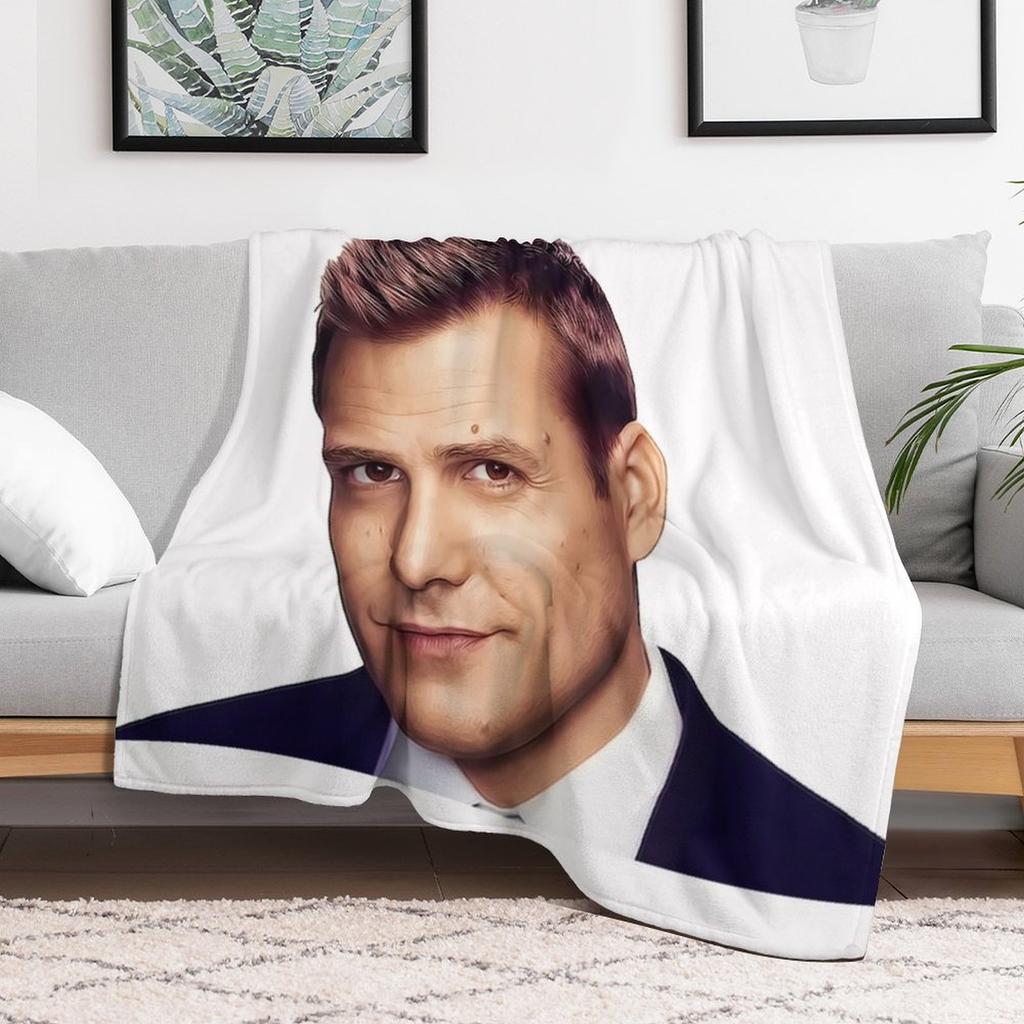 Harvey Specter - Suits Throw Blanket Long Lasting Soft Plush Blanket for Daily Use