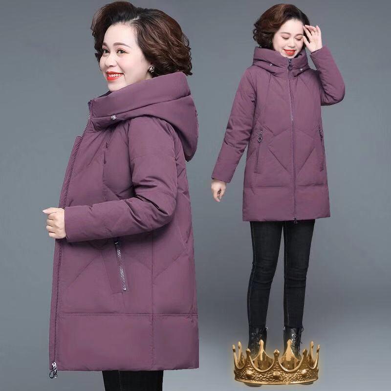 Women Winter Coat Warm Thicken Cotton Padded Jacket Winter Cotton Coat Loose Parkas Plus Size