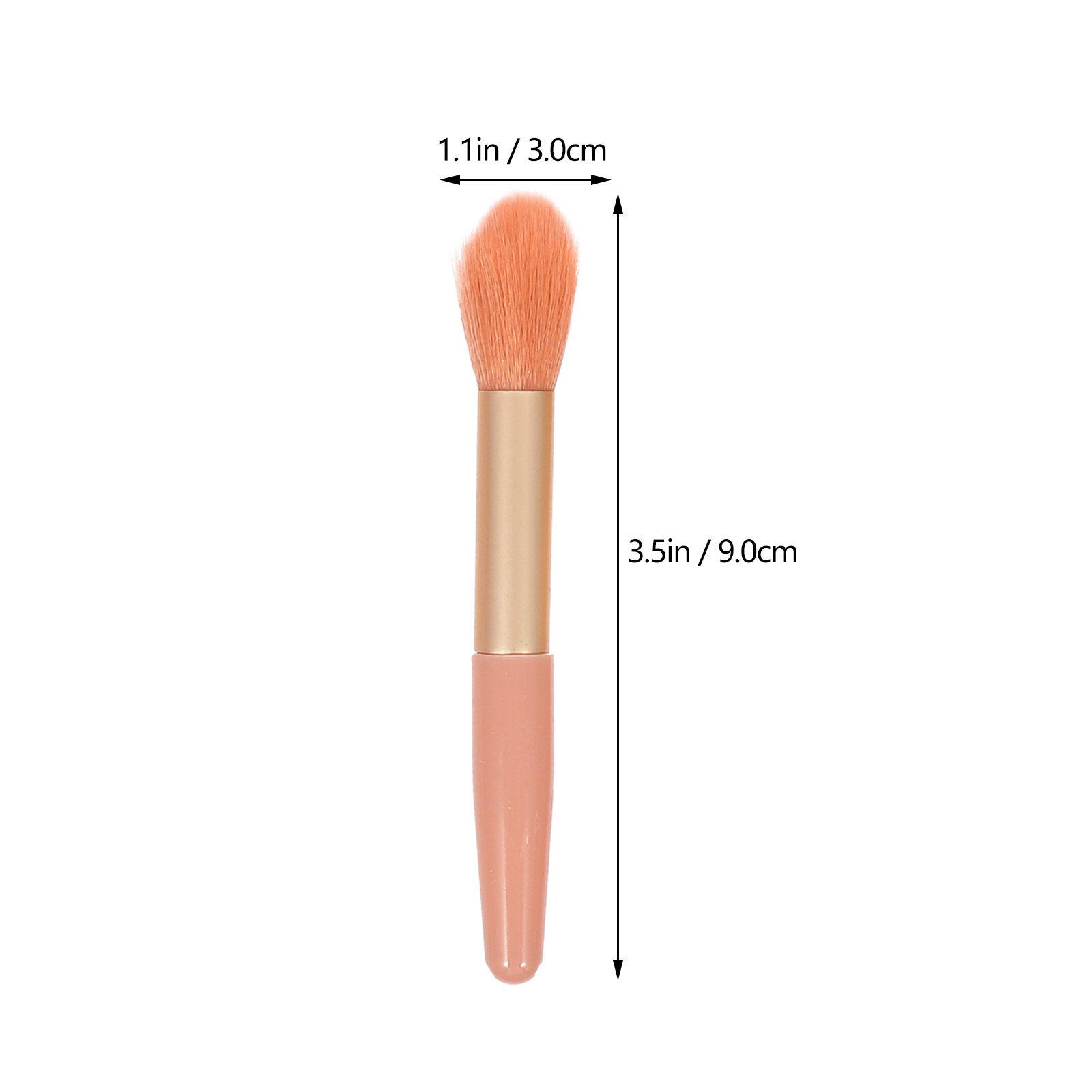 1Set Mini Makeup Brush Set Professional Brush Kit Powder Blush Applicator Portable Travel Makeup Tools Women Beauty розовый