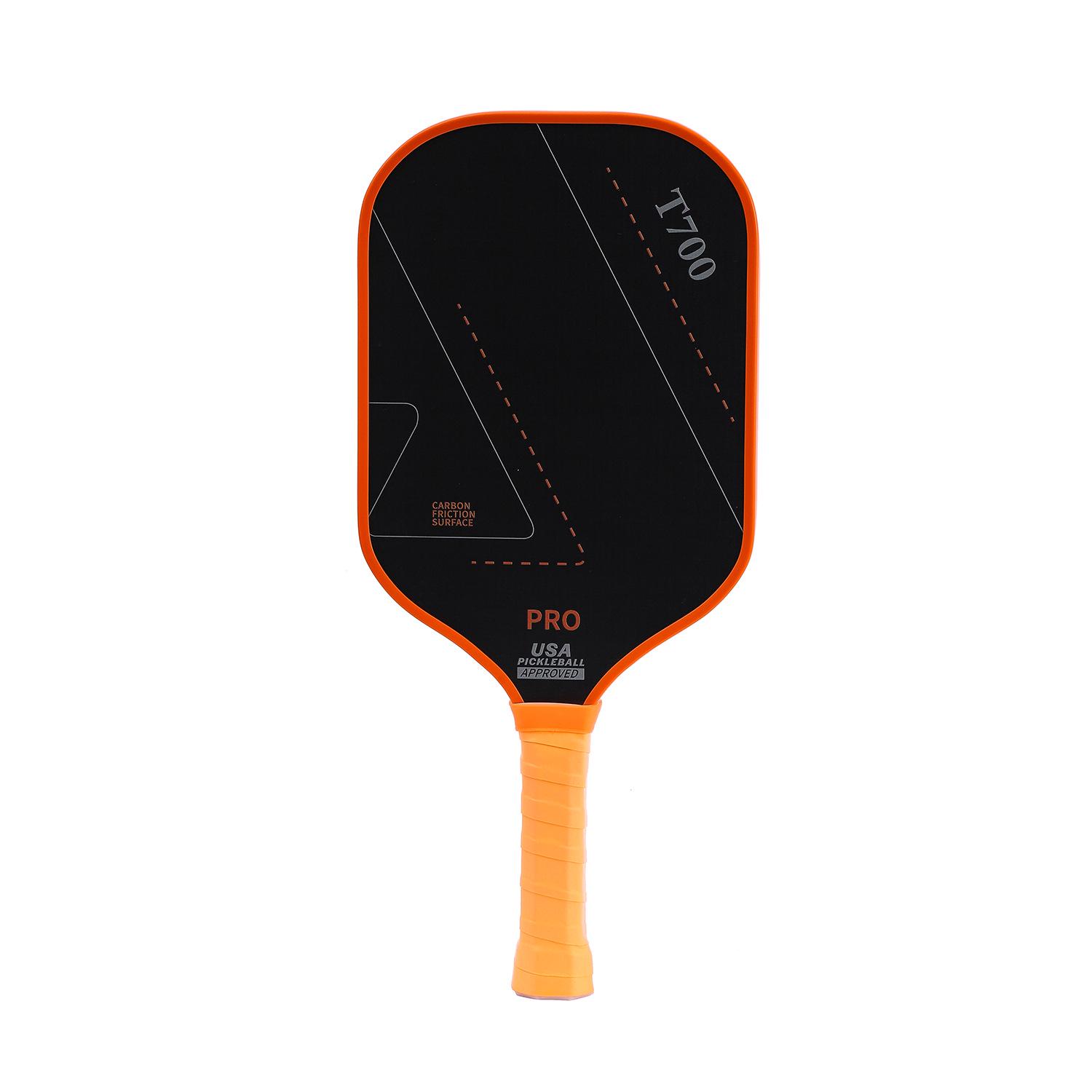 

Graphite Pickleball Paddle with Textured Surface for Enhanced Spin