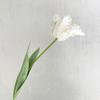 Kunstig tulipan realistisk falsk blomst med blader ingen vedlikehold falsk tulipan for hjemmedekor bryllupsfest bordpynt