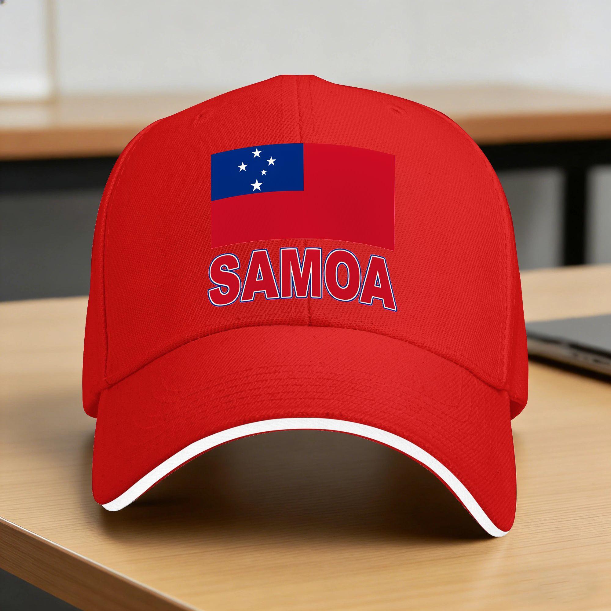 Samoa Samoan Flag Sun Baseball Cap Summer FeUnisex Unisex  Print Hip Hop Hats Dropshipping Casual Outdoor Sport Baseball Caps One Size