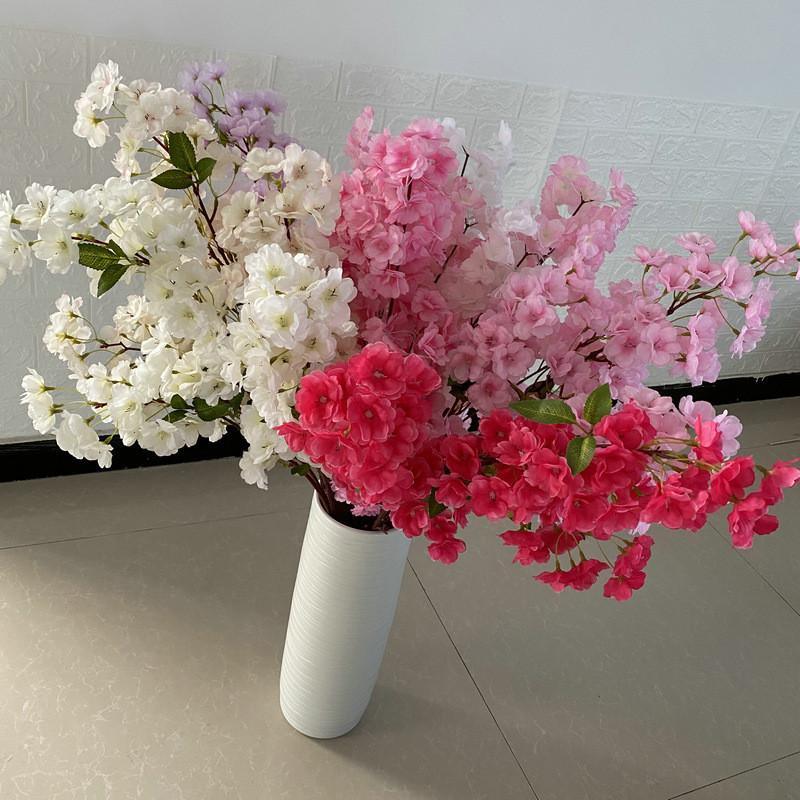 Cherry Fake Blossom Hanging Flowers For Wedding Venue Home Gifts Decoration
