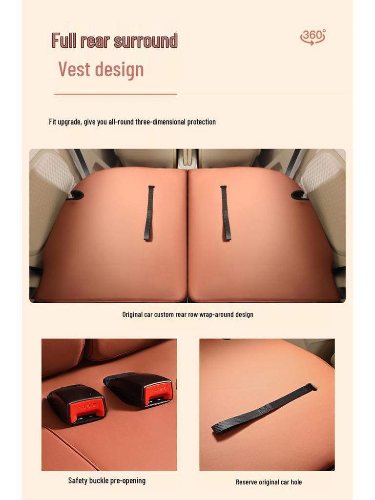 New Wuling Hongguang Mini Third Gen Car Seat Cushion: All-Season One-Piece Set