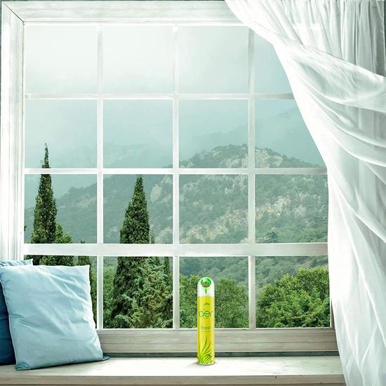 Godrej Aer Spray | Osvěžovač vzduchu pro domov a kancelář - Cool Aqua & Fresh Lush Green | Balení po 2 (220 ml každý) | Dlouhotrvající vůně