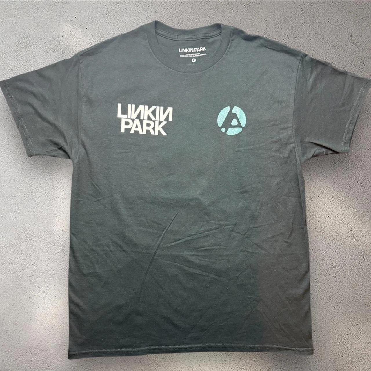 Linkin Park From Zero The Emptiness Machine Графическая Футболка Серая Мужская L S