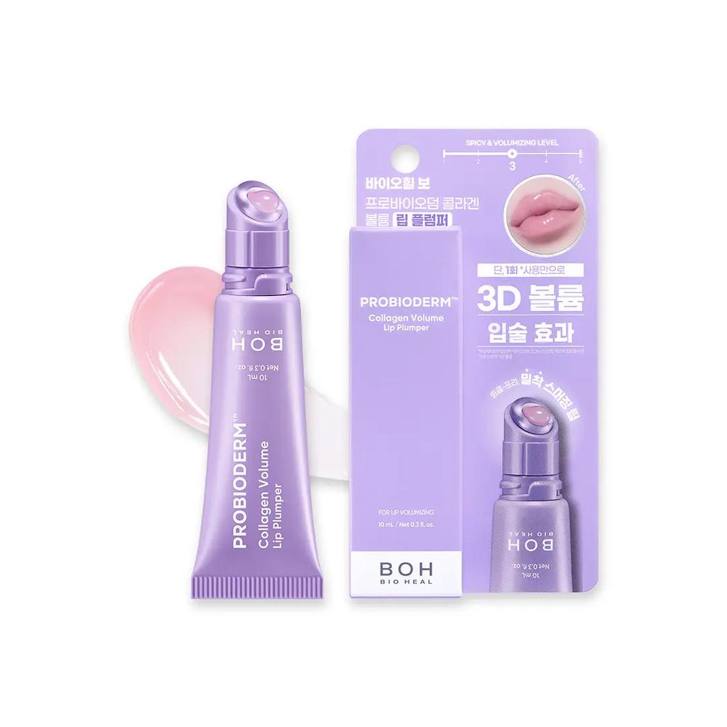 BIOHEAL BOH Probioderm Collagen Volume Lip Plumper 10ml Hydrating Plumping Gloss Lip Care