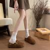 Fashion Fashionable and Simple Hot-selling Summer 2025 Women's Half Slippers Slip-On Fur Covered Toe Shoes Leisure Women's Shoes