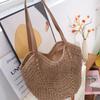 Tote Bag Raffia Bag Shoulder Bag Beach Bag Trendy Weave Straw Bag  Summer