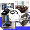 Chrome Single Handle Hand Shower With Hose Hairdressing Complete Chrome Fitting Fabric Hose Generous Hose Length