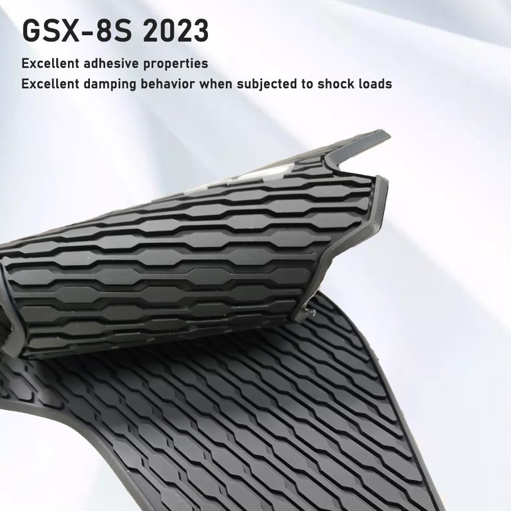 XIAMAOZPR Motorcycle Fuel Tank Stickers for GSX 8S 2025, Side Fuel Tank Pad Protector, Knee Grip Traction Pads (2023 2024 2025)