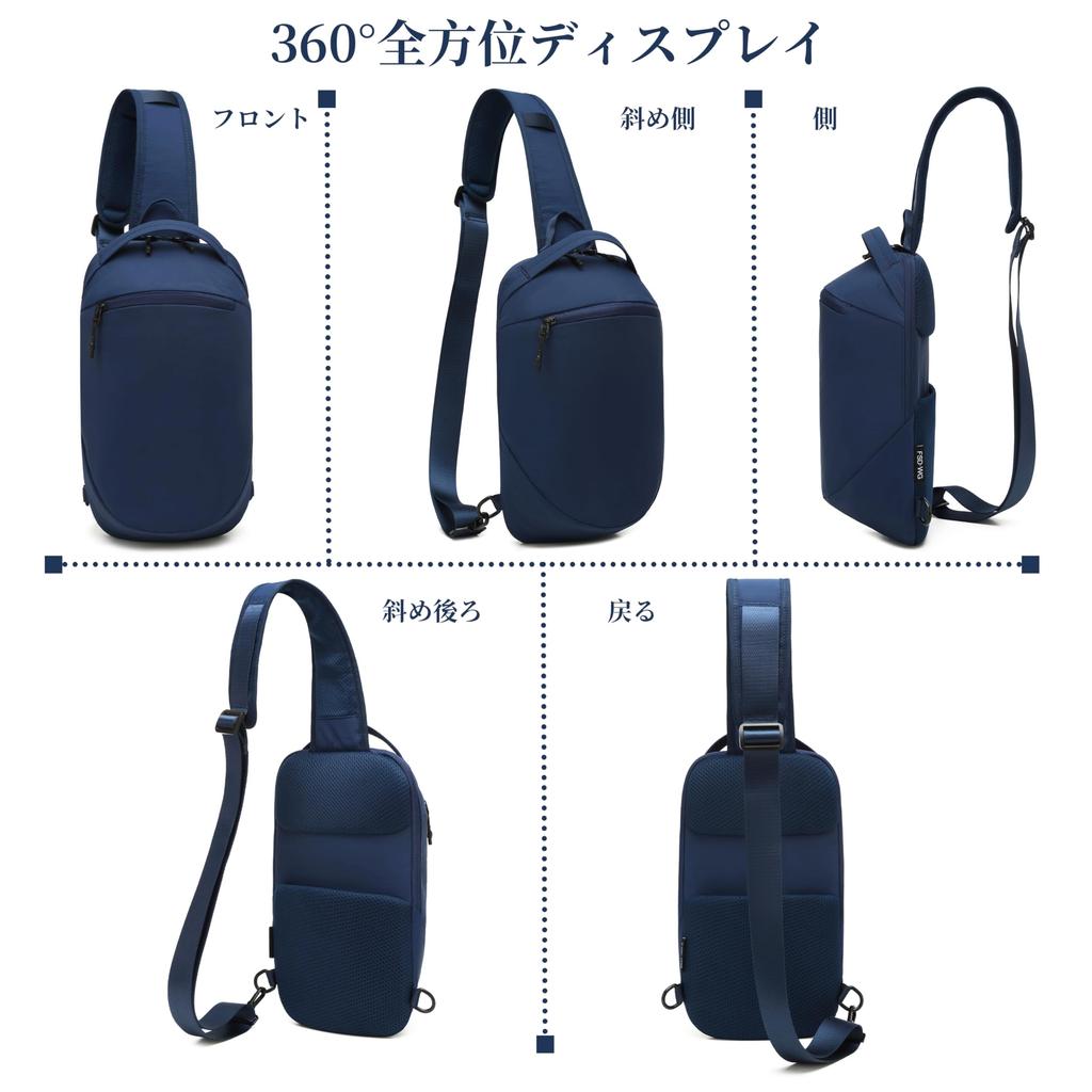 Body Torba Crossbody na Ramię Duża Popularna Torba na Ramię Odporna na Wstrząsy Ergonomiczny Design FSD.WG Torba, Torba, Torba na Jedno Ramię, Pojemność, Lekka,