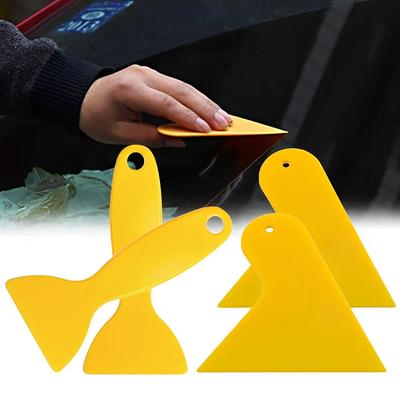 Handy Auto Plastic Scraper Car Clean Tool Window Cleaner Windshield Snow Shovel Glass Water Glue Remove Wiper Squeegee Knife