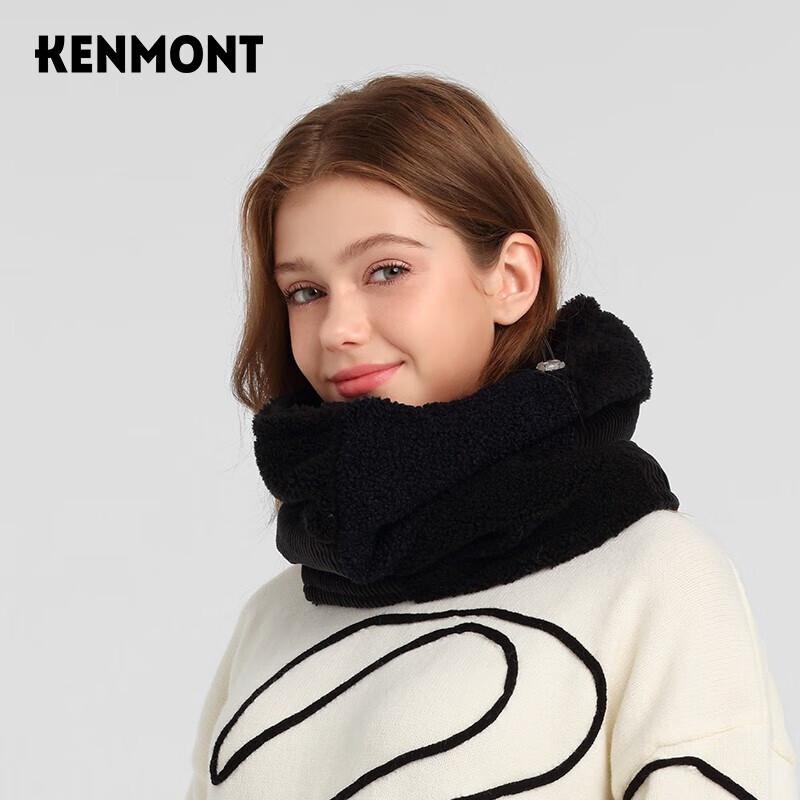 

Kenmont Women s Adjustable Patchwork Fleece Neck Gaiter One Size