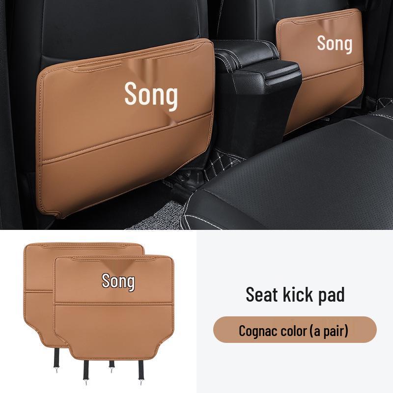 

BYD Song Plus DMi Rear Seat Kick Mats & Covers: Protective EV Interior Accessories