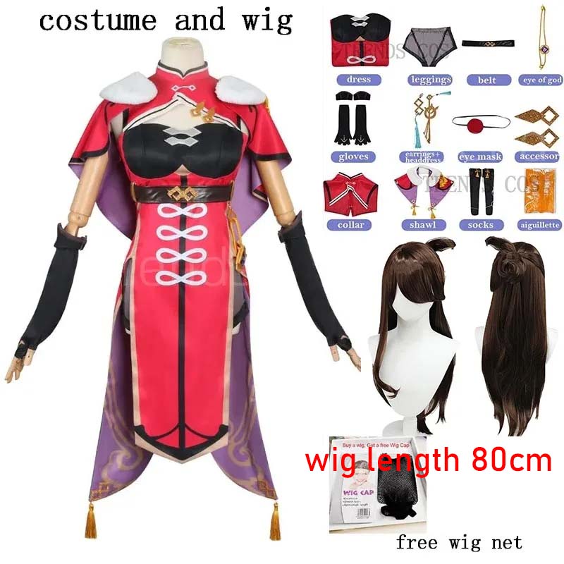 Beidou Cosplay Costume Uncrowned Lord Of The Ocean Bei Dou Dress Beidou Outfits For Anime Cosplay