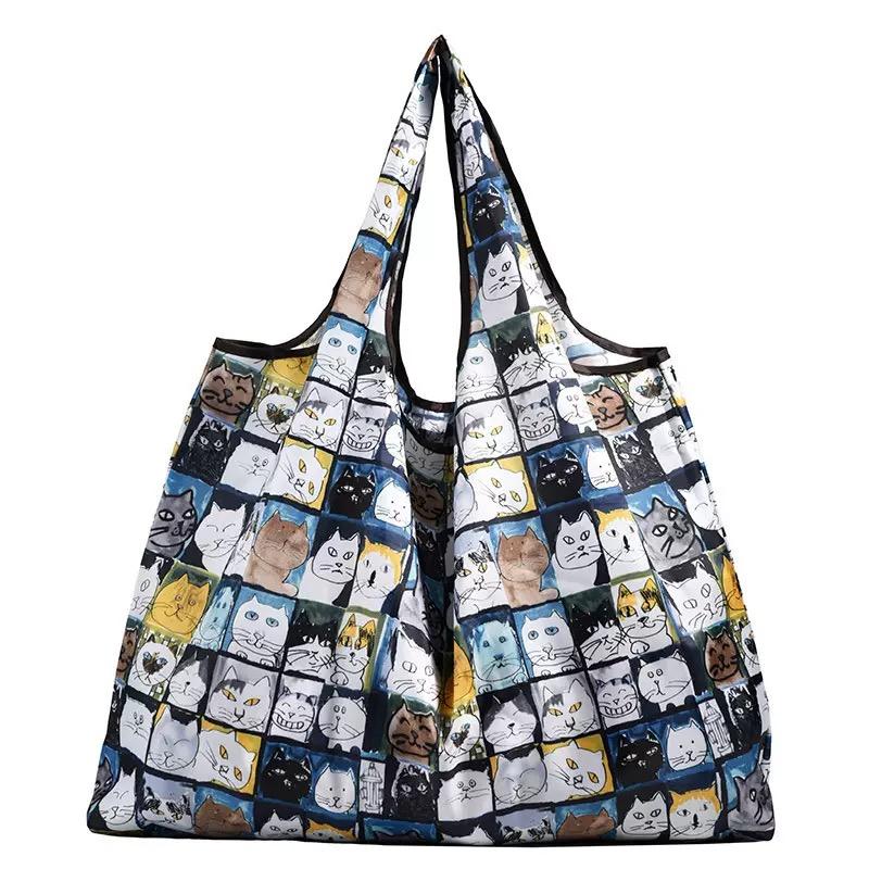 

Велика міцна сумка з тканини Оксфорд Велика сумка-тоут ЕКО Багаторазова Портативна сумка через плече Жіноча сумка-клатч Складна сумка Сумка для покупок