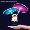 1 Set Induction Aircraft Suspended Rrechargeable Double Fan Smart Sensory Mini