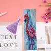 Factory  R-AA122-238/M060 Bookmarks Animal Bookmark Shaped Diamond Painting Bookmarks Made of Leather and Crystal