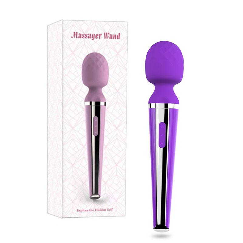 Powerful Magic Wand Vibrator Mult Modes Av Vibration Massager Mute G Spot Clit Stimulate Adult Sex Toys For Woman Masturbator