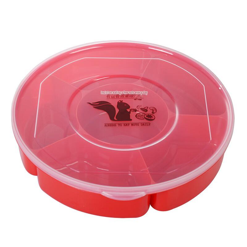 

ZISIZ Minimalist Plastic Round Fruit Plate