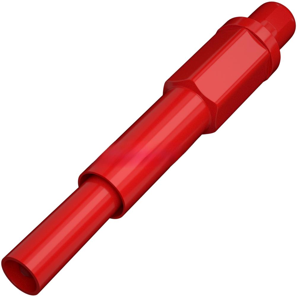 4mm Retractable Safety Banana ABS Plastic Shell Expandable Insulated Nickel Plated Copper 32A 1000V Safety Connector красный