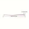 Simple curtain straps with high strength magnetic attraction, pearl magnetic buckle, fabric storage strap