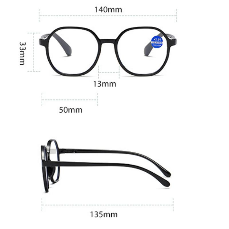 Anti Blue Light Reading Glasses Women Fashion HD Presbyopia Glasses Ultra-light Glasses