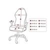 Thicken Gaming Armchair Seat Cover Elastic Office Banquet Chair Cover Anti Dirty Protect Stretch E-Sports Computer Chair Cover